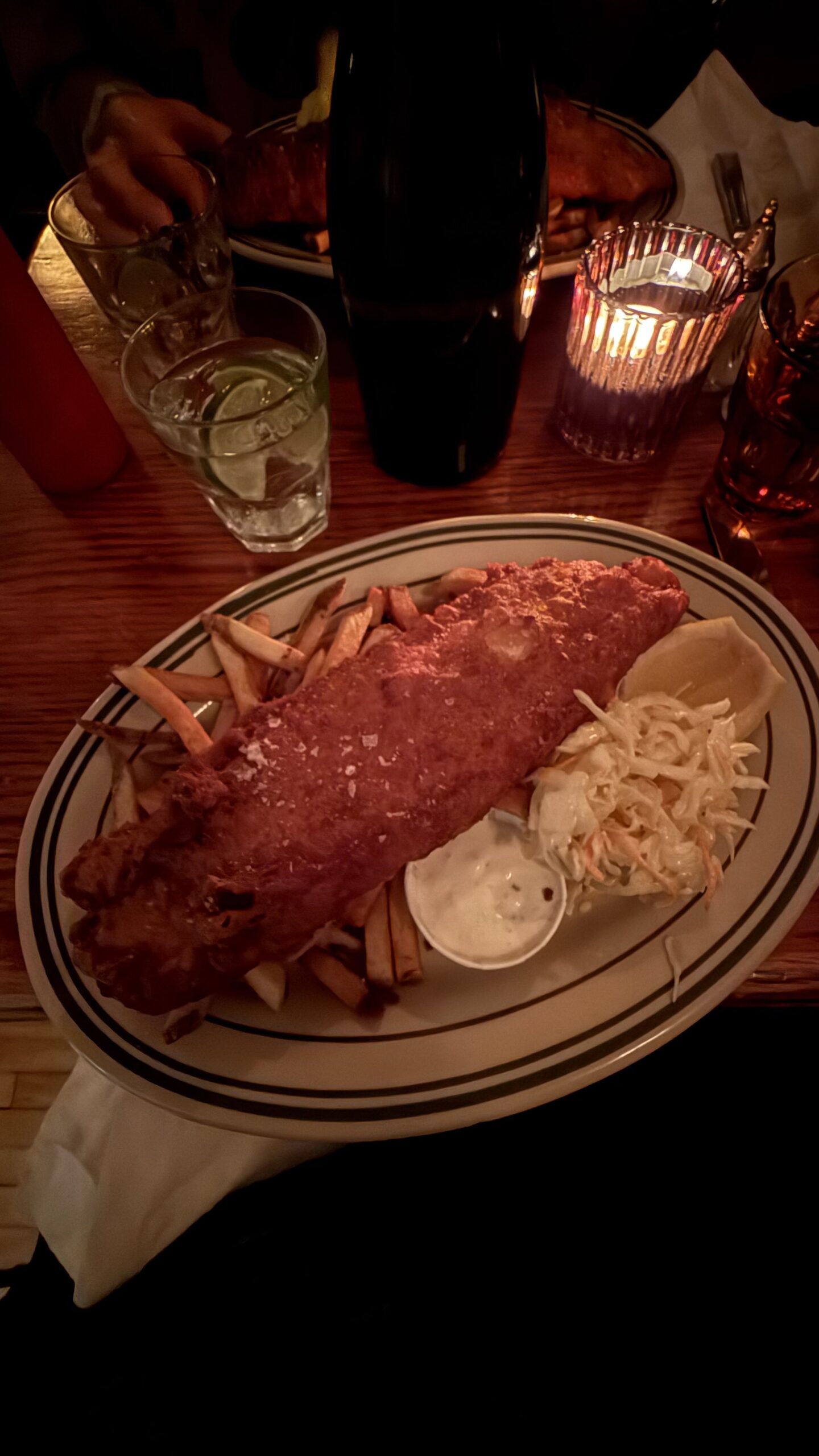 Fish and Chips at The Narrows