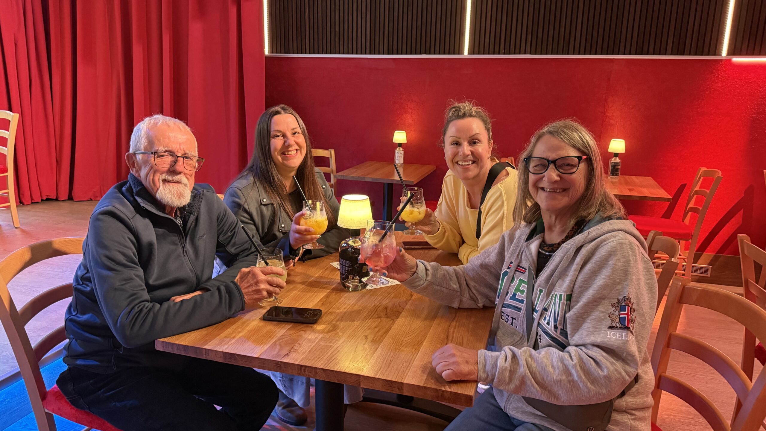 Out for a drink downtown