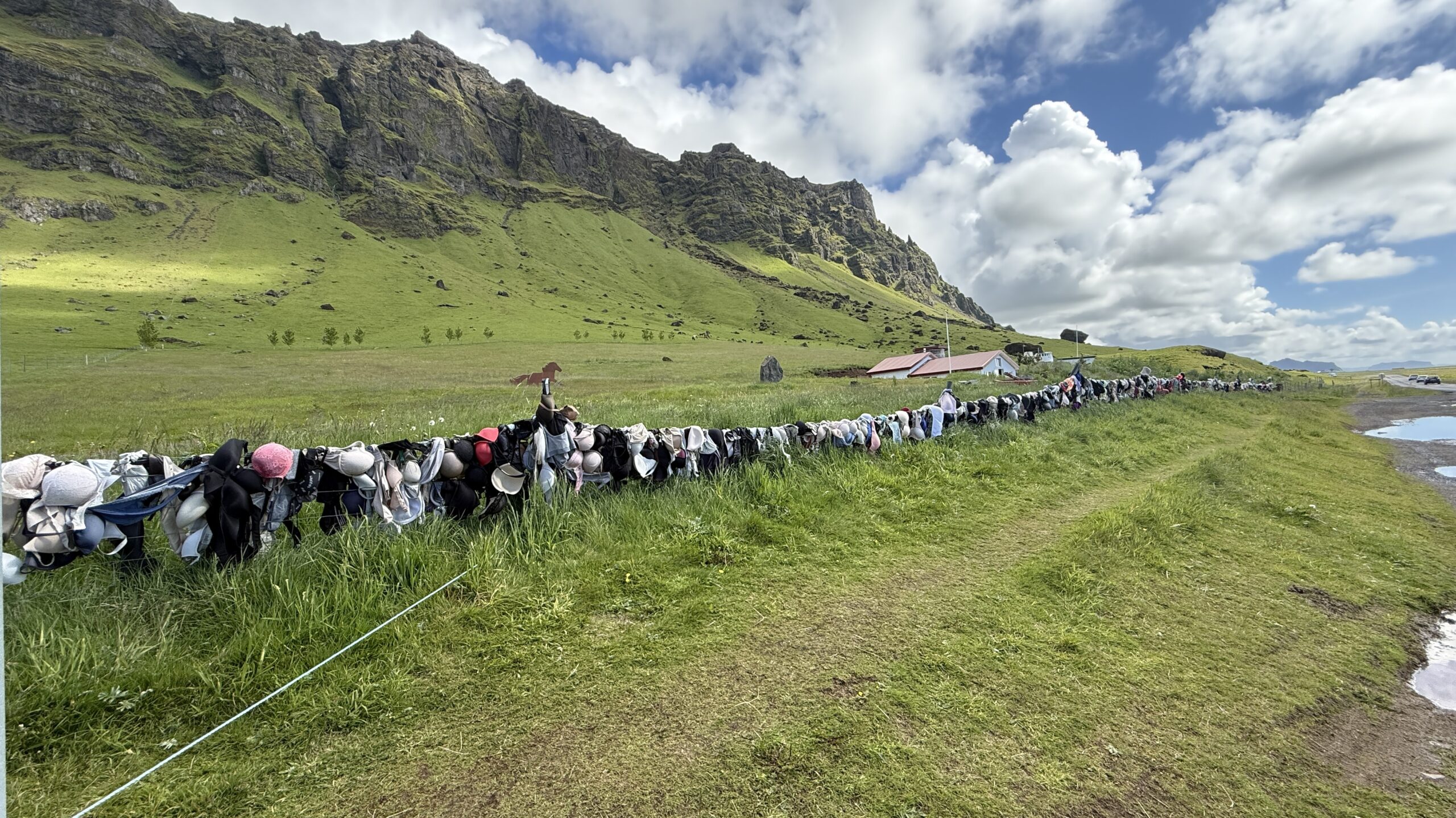Bra fence in Rangárþing eystra
