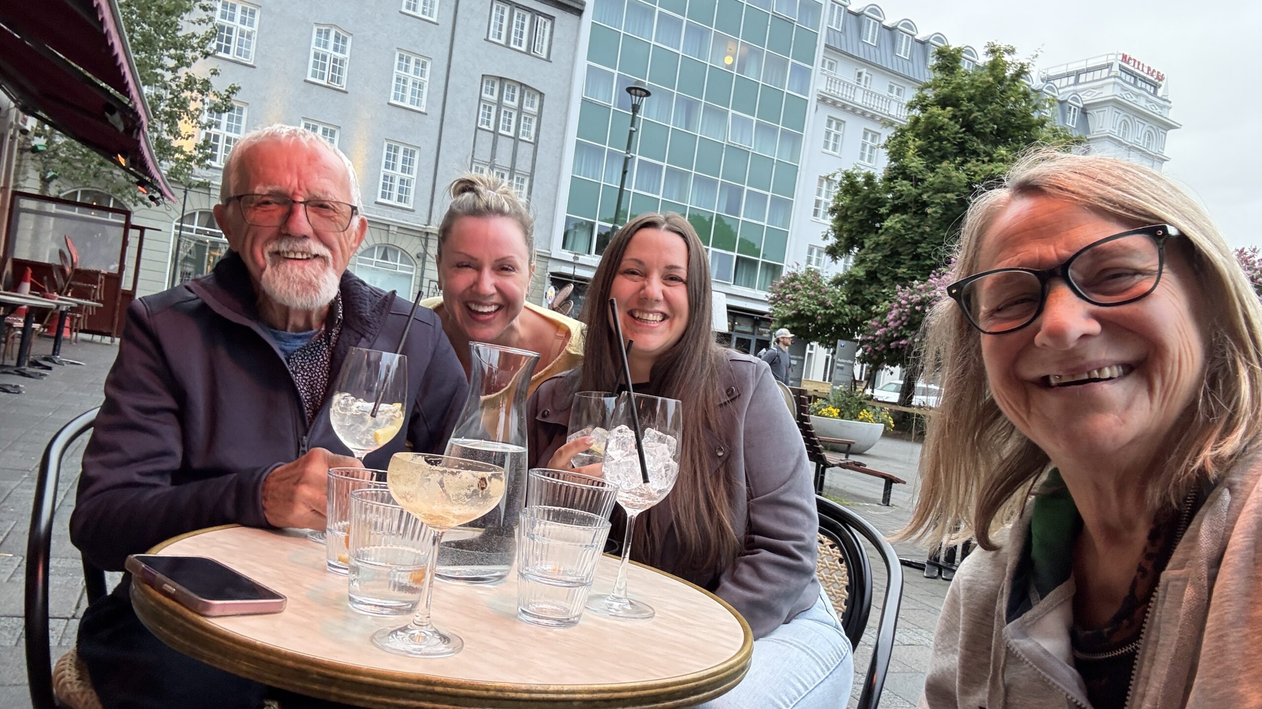Out for a drink downtown