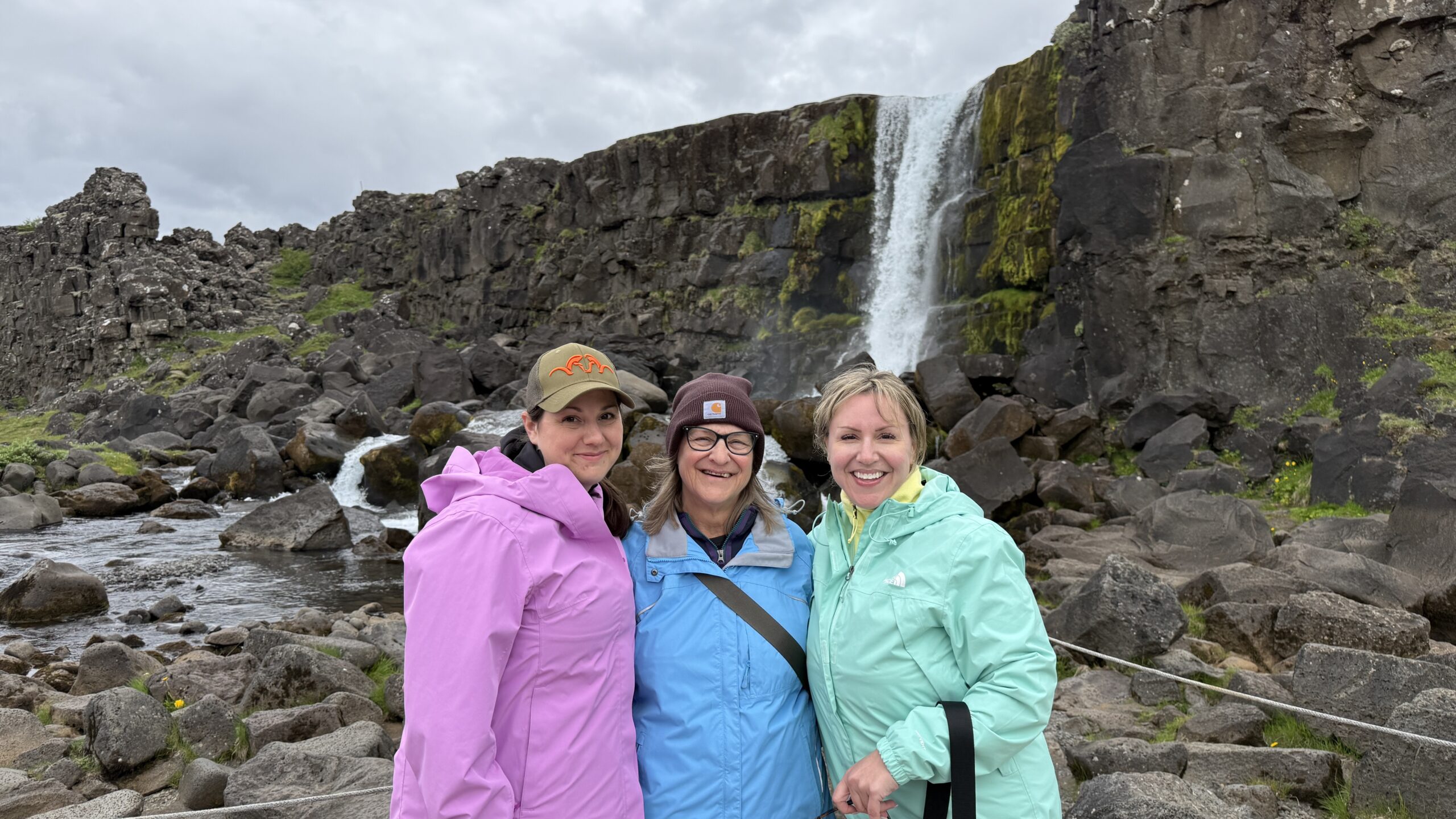 Öxarárfoss in Þingvellir National Park